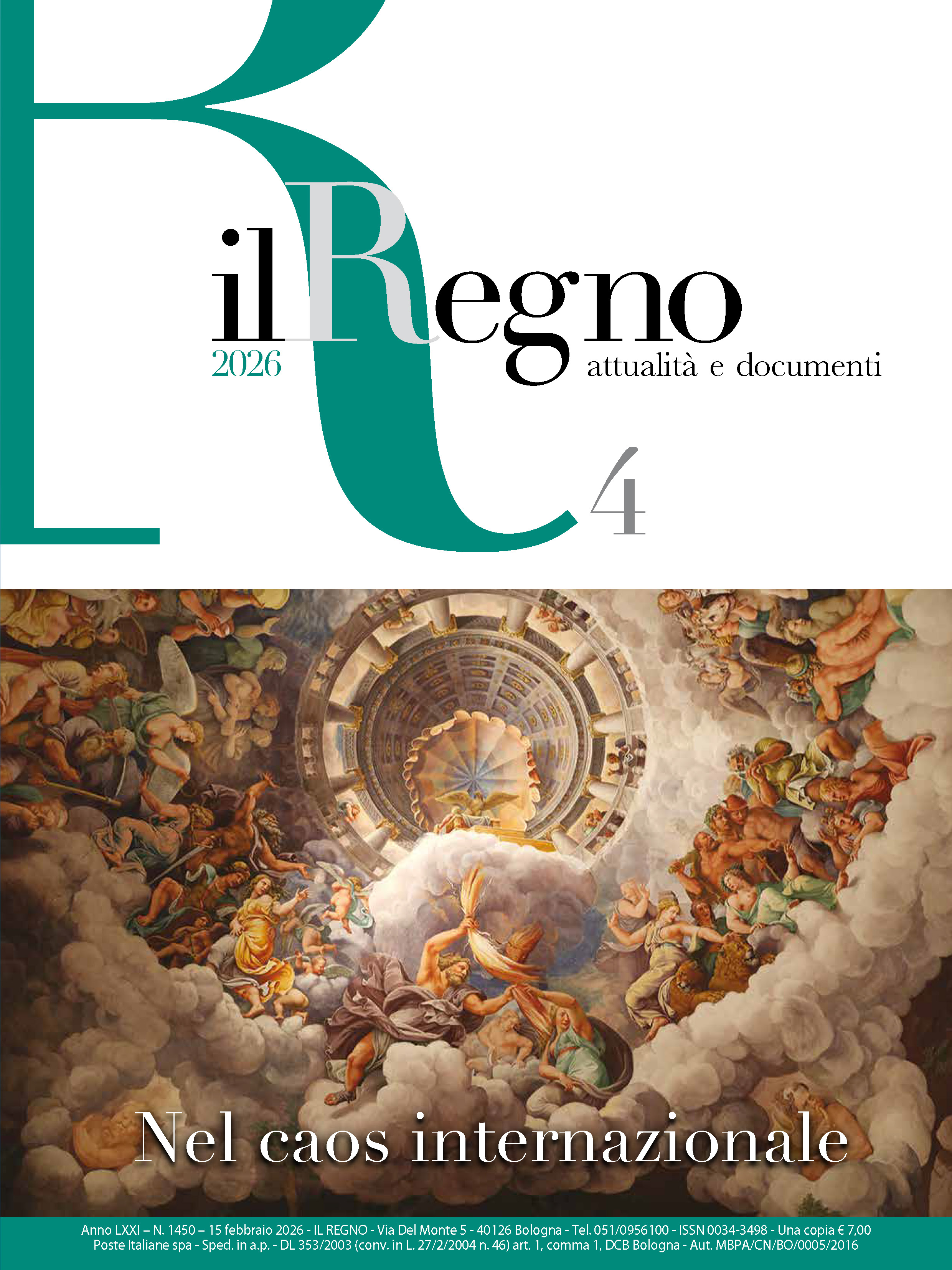 Copertina di Attualità Anno 2026 Numero 4