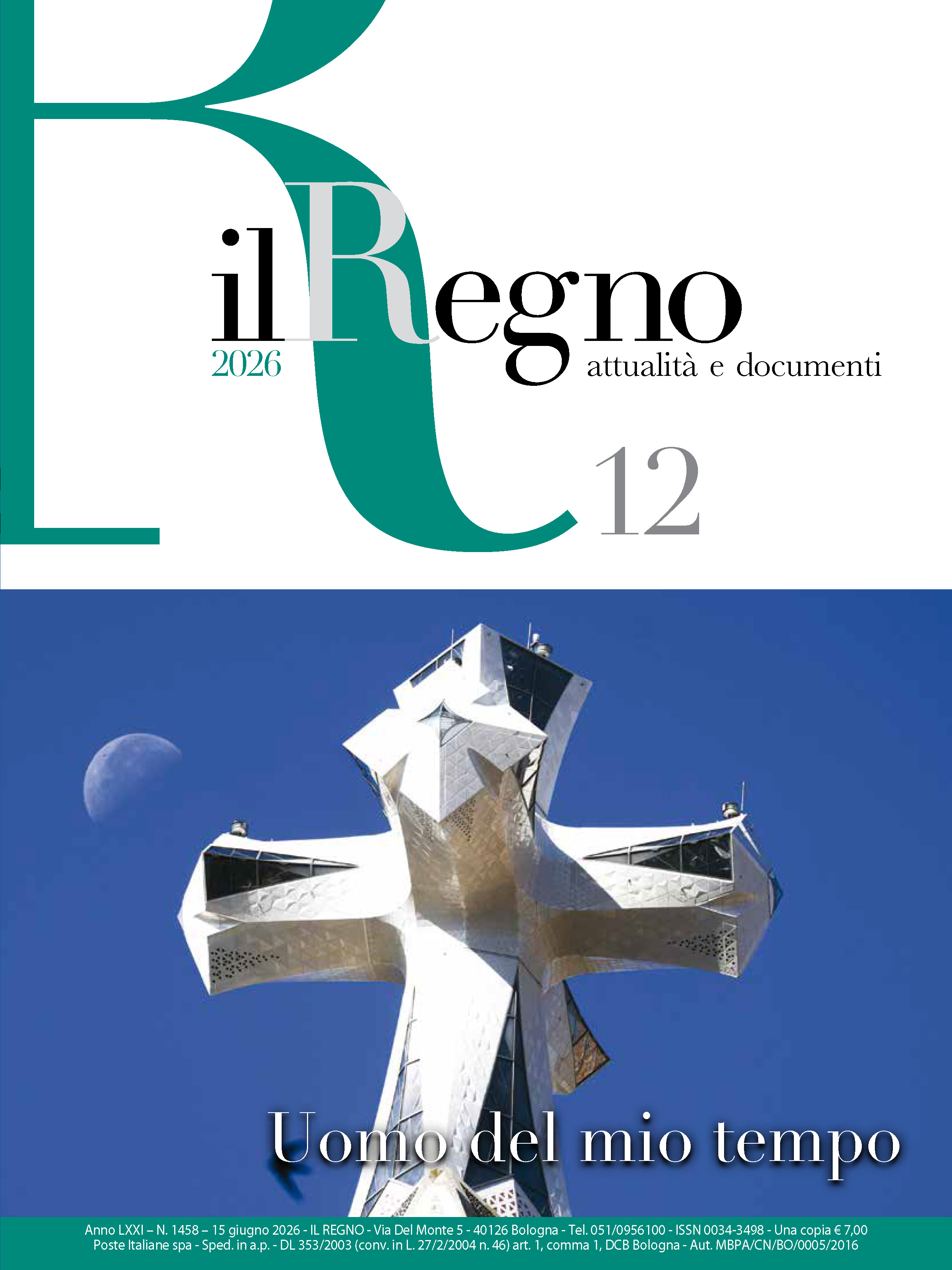 Copertina di Attualità Anno 2026 Numero 12