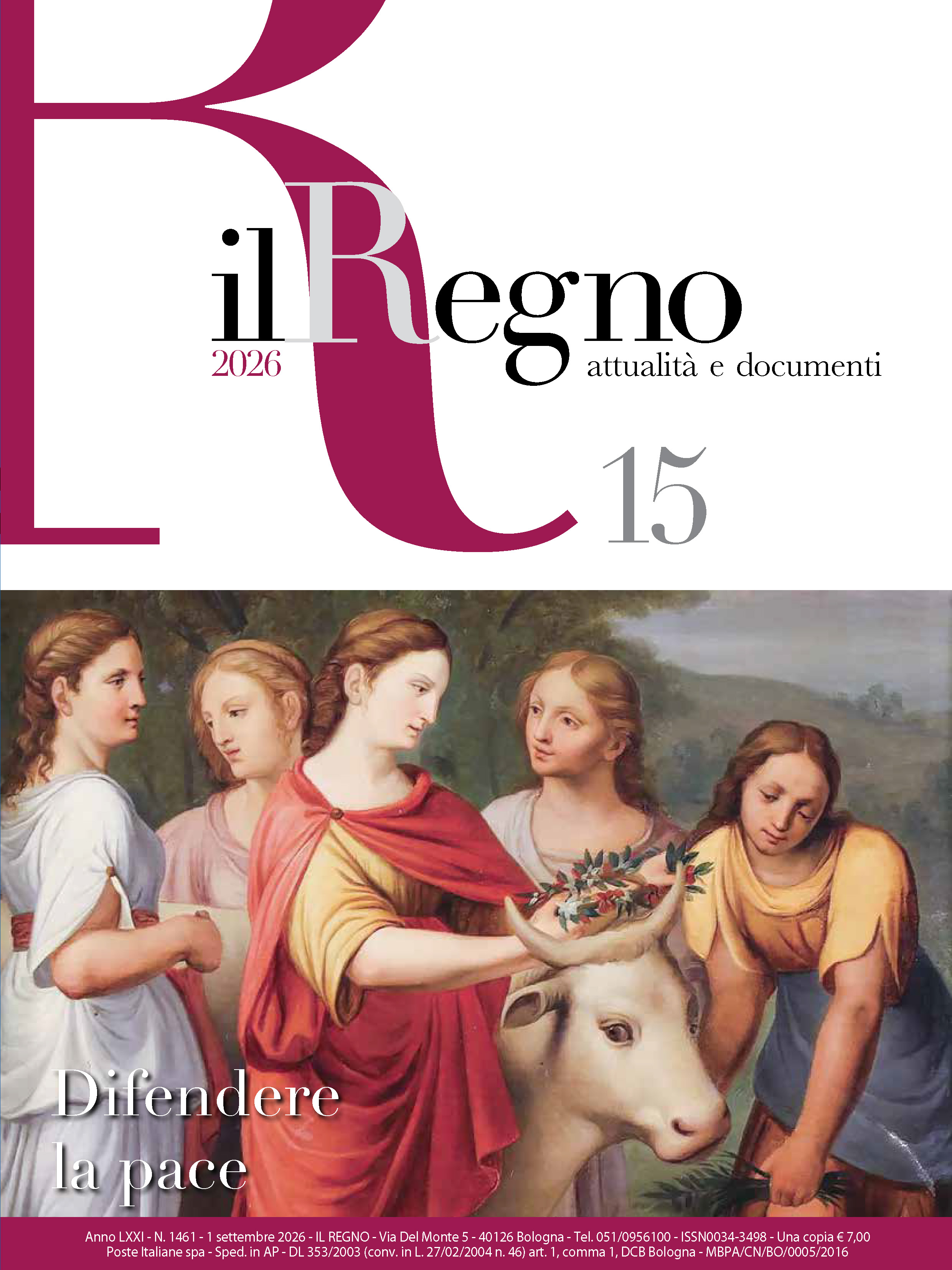 Copertina di Documenti Anno 2026 Numero 15